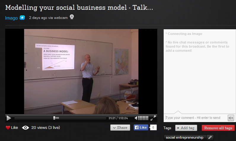 Video: Modelling your social business model – Camille Duran